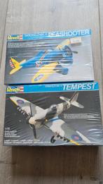 Revell Boeing P-26 A Peashooter  & Hawker Mk V Tempest., Ophalen of Verzenden, Zo goed als nieuw, 1:72 tot 1:144, Revell