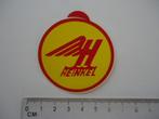 sticker oud HEINKEL scooter tourist motorfiets retr oldtimer, Verzenden, Zo goed als nieuw, Bedrijf of Vereniging