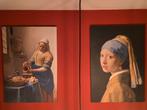 Vermeer Prints - Melkmeisje & Meisje met de Parel, Antiek en Kunst, Ophalen