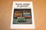 Scania reclame-uitgave vrachtwagens - Circa 1980, Ophalen of Verzenden, Zo goed als nieuw, Tractor en Landbouw