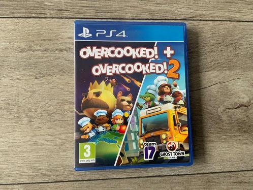 Playstation 4 - Overcooked 1 + 2  voor de PS4, Spelcomputers en Games, Games | Sony PlayStation 4, Zo goed als nieuw, Simulatie