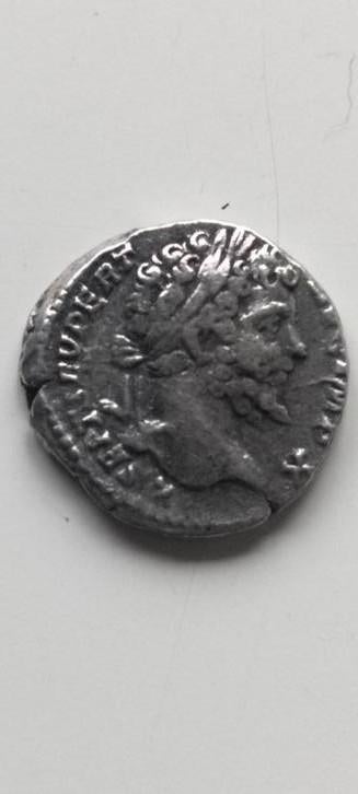 Romeinse zilveren munt, Ophalen of Verzenden, Overige landen, Losse munt, Zilver