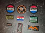 Airsoft Emblemen Patches - 9 stuks, Ophalen of Verzenden, Gebruikt, Overige onderwerpen, Button