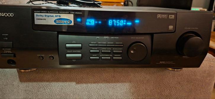 Kenwood KRF-V5050D Surround Receiver, Audio, Tv en Foto, Versterkers en Receivers, Gebruikt, 5.1, 60 tot 120 watt, Ophalen