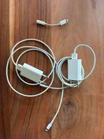 2 Apple lightning opladers + audio jack, Ophalen of Verzenden, Gebruikt, Apple iPhone