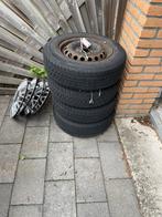 Winterbanden met velg 4x100, Auto diversen, Wieldoppen, Ophalen of Verzenden, Gebruikt