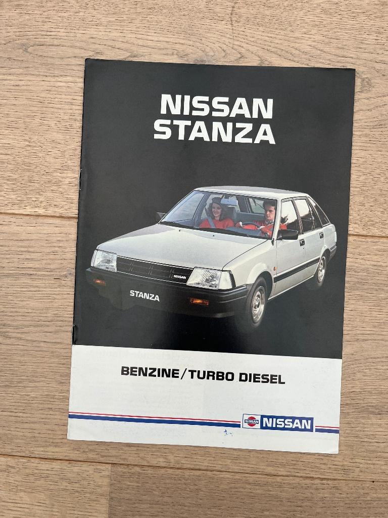 DATSUN STANZA FOLDERS, Ophalen of Verzenden, Gelezen, Overige merken