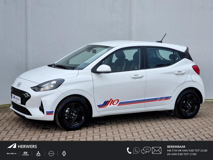 Hyundai i10 1.0 Black Line Smart / Navigatie / Cruise Contro, Auto's, Hyundai, Bedrijf, Te koop, i10, ABS, Achteruitrijcamera