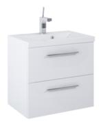 Atlantic Badkamermeubel Alice - Wit 60 cm, Ophalen, 50 tot 100 cm, Zo goed als nieuw, Minder dan 100 cm