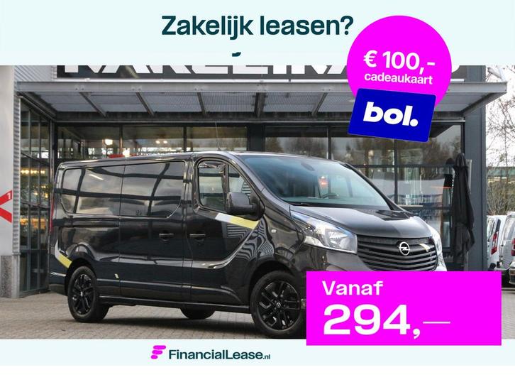 Opel Vivaro 1.6 CDTI | Sport | Irmscher 014/200 | Camera | C, Auto's, Bestelauto's, Bedrijf, Lease, Financial lease, ABS, Achteruitrijcamera