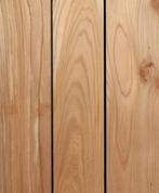 houten vloerdelen 15m2 (iepen), Ophalen, Gebruikt, Vloerdelen of -planken, 10 m² of meer