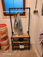 Kapstok met schoenenrek mango hout, Huis en Inrichting, Woonaccessoires | Kapstokken, Wandkapstok, Ophalen of Verzenden, Zo goed als nieuw