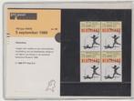 Postzegelmapje 100 jaar KNVB, Postzegels en Munten, Postzegels | Nederland, Verzenden, Na 1940, Postfris