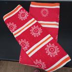 Jorzolino Theedoek en handdoek vintage, Huis en Inrichting, Keuken | Textiel, Ophalen of Verzenden, Zo goed als nieuw, Rood, Theedoek of Handdoek
