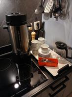 Koffieapparaat Alex Meyer incl kopjes+schotels, Ophalen of Verzenden, Gebruikt, Porselein, Kop en/of schotel