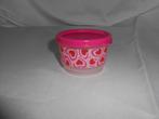 Tupperware Snackcup Roze met hartjes 120ML Nieuw, Huis en Inrichting, Keuken | Tupperware, Nieuw, Overige typen, Ophalen of Verzenden