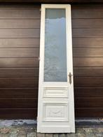 Héél hoge antieke paneeldeur met sierlijsting 2m96, Doe-het-zelf en Verbouw, Deuren en Horren, Ophalen, Gebruikt, Minder dan 80 cm