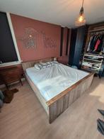 steigerhouten bed 180 x 200, Huis en Inrichting, Ophalen, Gebruikt, Steigerhout, Tweepersoons