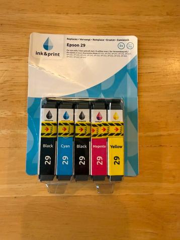 Epson 29 inktcartridges nieuw in verpakking beschikbaar voor biedingen