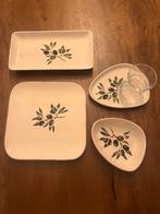 Ontbijt servies, Ophalen of Verzenden, Glas, Overige stijlen, Bord(en)