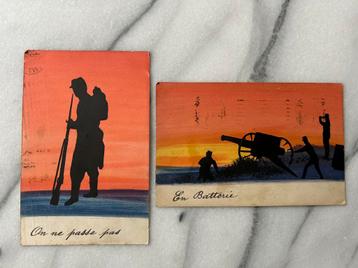 Wo1: 2x ak handgemaakt on ne passe pas artillerie beschikbaar voor biedingen