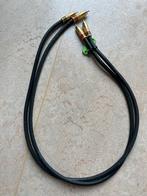 Monster M1000i Interlink Kabel - 100cm - Rhodium, Audio, Tv en Foto, Ophalen of Verzenden, Zo goed als nieuw, Minder dan 2 meter