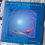 Zilveren Tienguldenmunt 1999 Millennium Beatrix, Postzegels en Munten, Munten | Nederland, Koningin Beatrix, Zilver, Ophalen of Verzenden