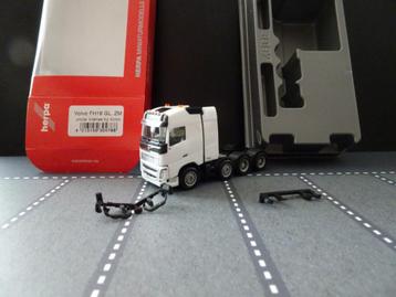 720 herpa 304788 volvo fh16 4-as trekker wit 1:87 truck  beschikbaar voor biedingen