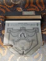 Antieke Mendelsohn muziekrol uit Engeland in de doos 32 cm., Ophalen of Verzenden