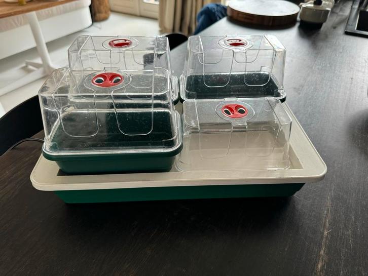 Mini Kweekbak met Ventilatie - Garland 125, Tuin en Terras, Kweekspullen, Gebruikt, Kweekbak, Ophalen of Verzenden