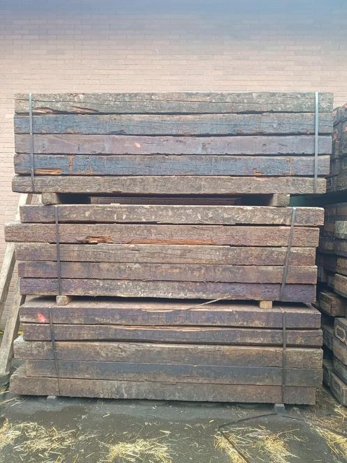 Biels, gebruikte spoorbiels, Tuin en Terras, Palen, Balken en Planken, Gebruikt, Palen, 250 cm of meer, Ophalen