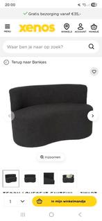 Leuke teddy stof bankje, Huis en Inrichting, Banken | Bankstellen, Ophalen, Tweepersoons, Minder dan 150 cm, Stof