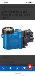 Badu Prime 15 zwembadpomp, Tuin en Terras, Zwembad-toebehoren, Zwembadpomp, Ophalen of Verzenden, Zo goed als nieuw, Nvt