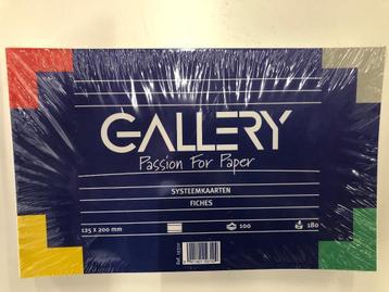 Systeemkaarten 125 x 200 mm beschikbaar voor biedingen