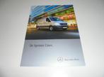 brochure Mercedes Sprinter Lines  2011, Ophalen of Verzenden, Nieuw, Overige merken