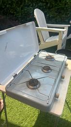 Gas stelletje camping (1 pit defect), Caravans en Kamperen, Ophalen of Verzenden