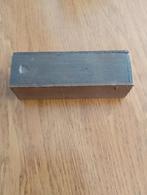 Te koop antieke Domino stenen ebben Houten kist been, Ophalen