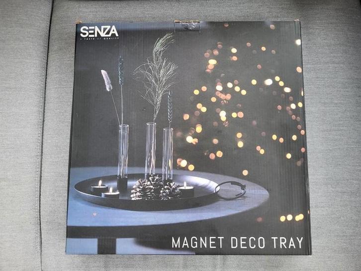 Magnetisch Dienblad/Magneetbord met Vaasjes & Kaarshouders, Antiek en Kunst, Antiek | Woonaccessoires, Ophalen of Verzenden