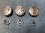 RVS naafdoppen Opel Manta Kadett Ascona, Auto diversen, Wieldoppen, Ophalen