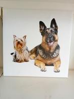 Honden schilderij, Huis en Inrichting, Woonaccessoires | Schilderijen, Tekeningen en Foto's, Ophalen of Verzenden