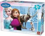 Frozen Disney puzzel - 50 stukjes - in nette staat, Kinderen en Baby's, Speelgoed | Kinderpuzzels, 10 tot 50 stukjes, 4 tot 6 jaar