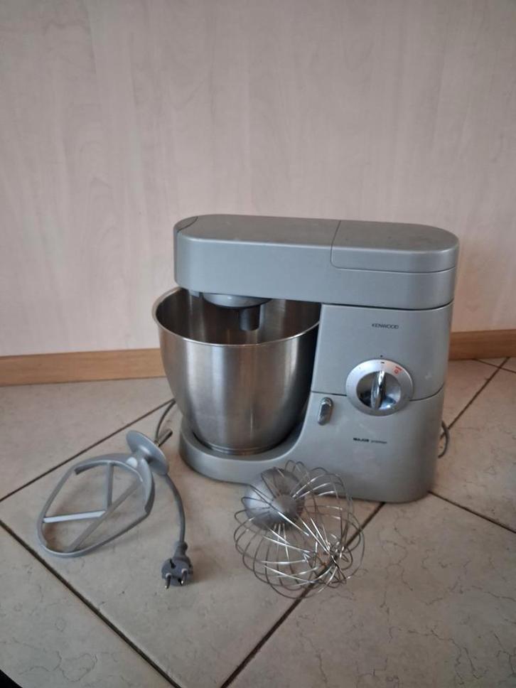 Kenwood Major KMM760 Keukenmachine, Witgoed en Apparatuur, Keukenmixers, Gebruikt, 4 liter of meer, 3 snelheden of meer, Vaatwasserbestendig