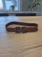 Elegante bruine DG riem, Kleding | Dames, Riemen en Ceinturen, Echt leder, 90 tot 100 cm, Tailleriem, Ophalen of Verzenden