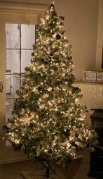 Kunstkerstboom met lampjes, Diversen, Kerst, Ophalen, Zo goed als nieuw