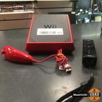 NINTENDO Wii Mini - Rood-Zwart in nette staat, Spelcomputers en Games, Zo goed als nieuw