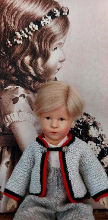 Käthe Kruse Friedebald stofkopje beschikbaar voor biedingen