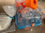 Compleet hamster hok / kooi, Minder dan 60 cm, Gebruikt, Minder dan 75 cm, Ophalen of Verzenden