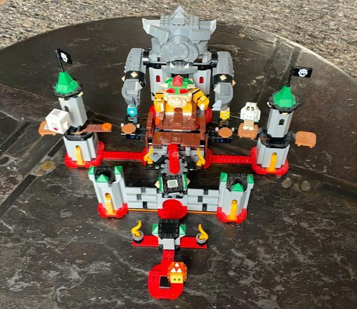 Lego Mario 71369 Bowser's Kasteel - Compleet!, Kinderen en Baby's, Speelgoed | Duplo en Lego, Gebruikt, Lego, Complete set, Ophalen of Verzenden