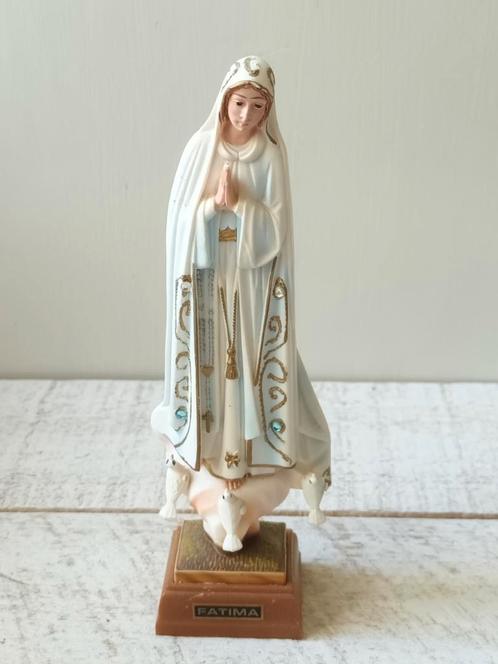 Fatima Beeldje - Heilige Maagd Maria, Antiek en Kunst, Antiek | Religie, Ophalen of Verzenden