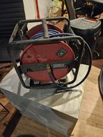 Senco compressor - haspel met slang en noeuwe tacker nieuw, Ophalen of Verzenden, Gebruikt, Waterstofzuiger